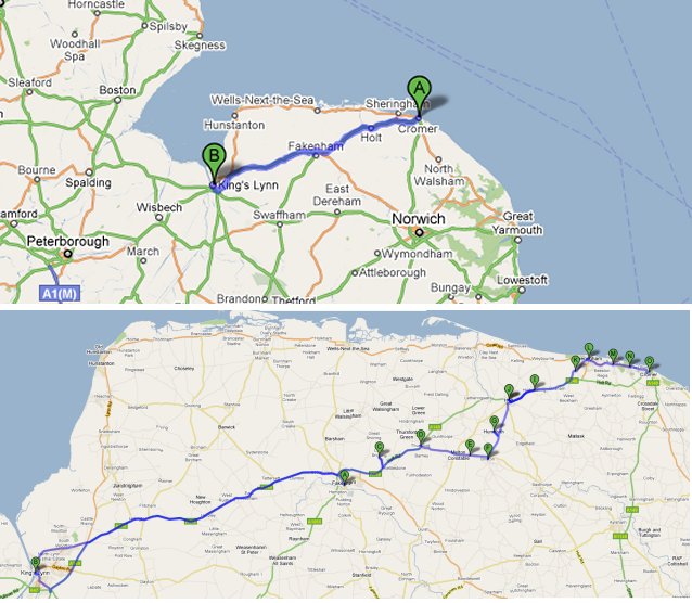 Railway Bob's Railway Ramblings Sheringham, Kings Lynn,Cromer