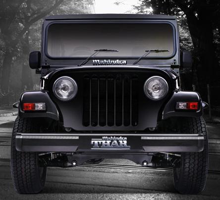 Mahindra Thar is a reworked version of the Commander Jeep that was pulled