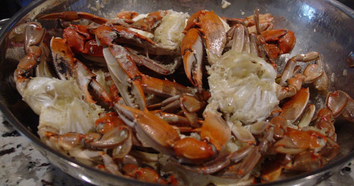 CRAB RECIPES GARLIC (AND MAYBE ONION) STEAMED CRABS