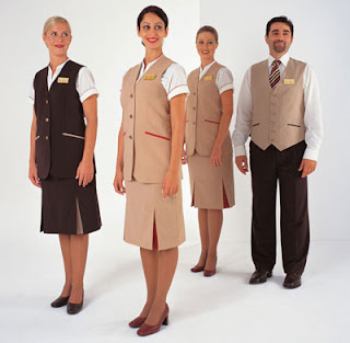 Emirates Cabin Crew in-flight uniform Emirates cabin crew