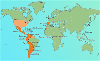 Español en USA: Países de habla Hispana