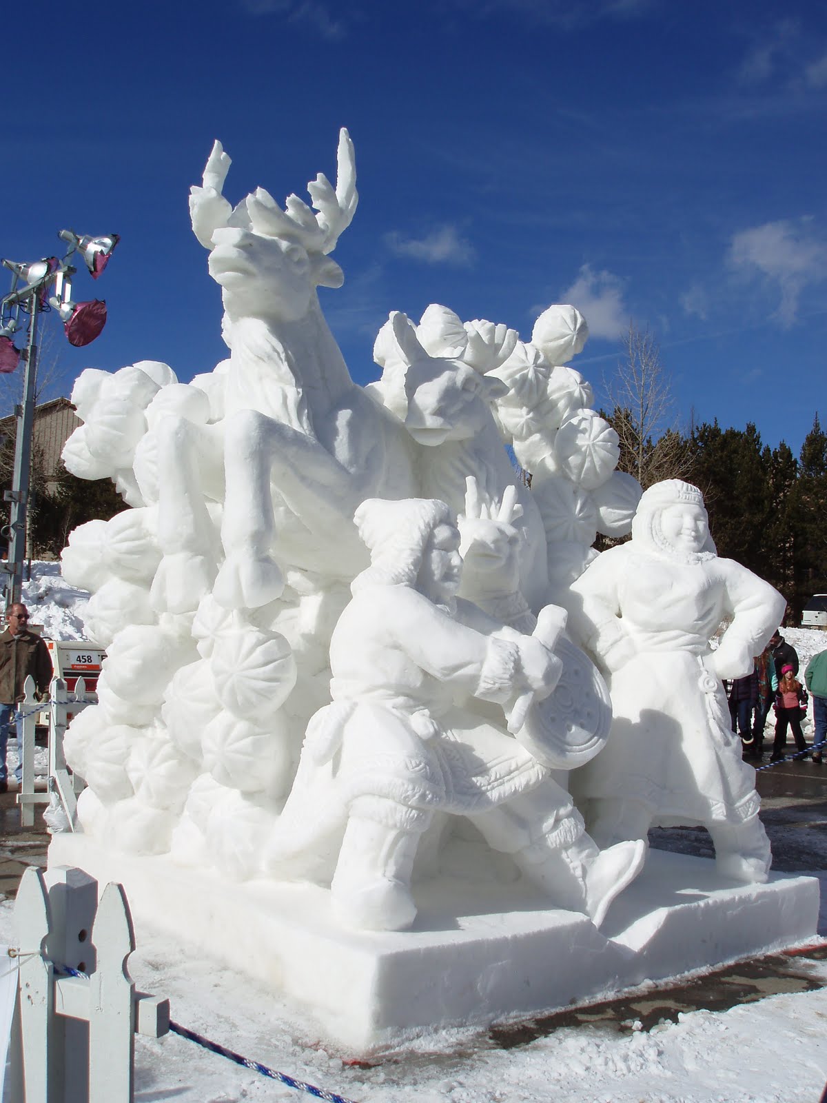 ms. JODY RECORD Breckenridge Snow Sculpture Festival January 2010