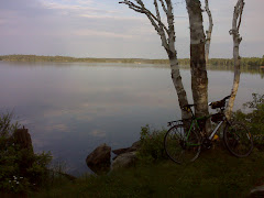 View from Caliper Lake Campsite