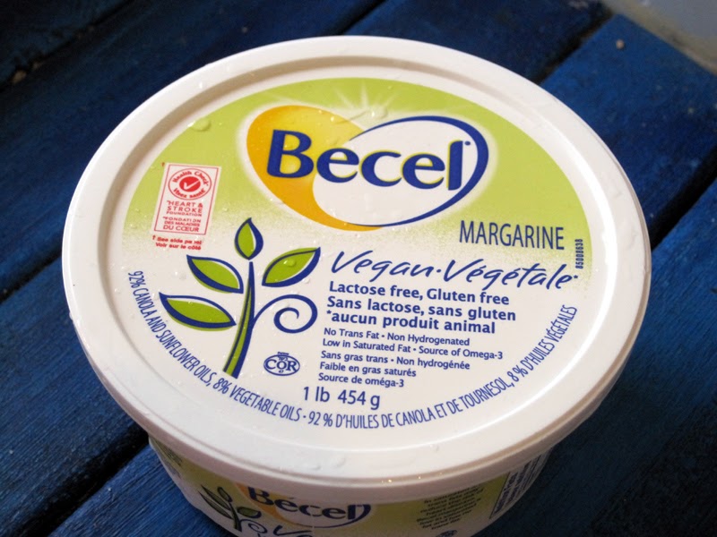 Vegan à Montréal Margarine végétale Becel