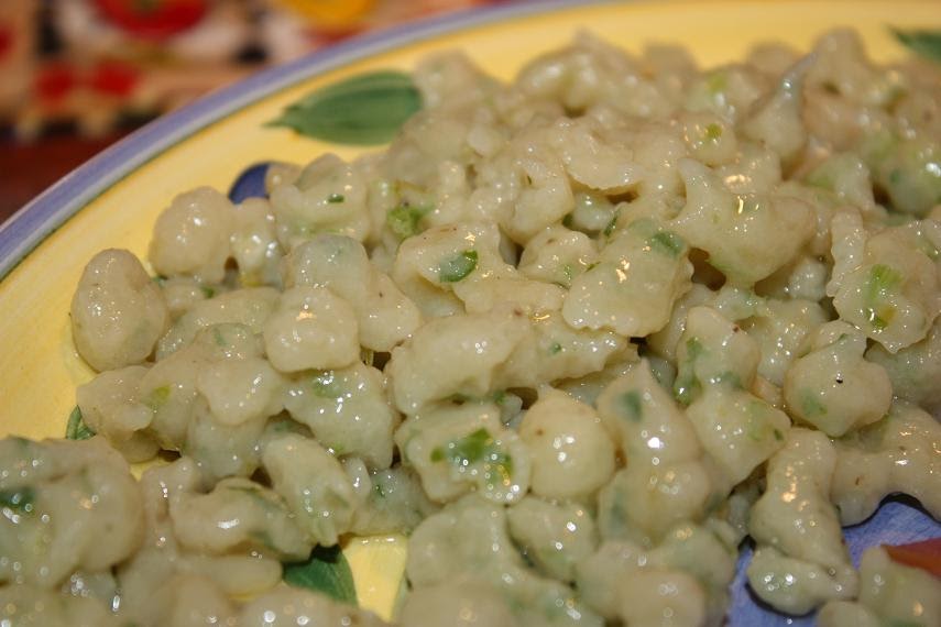 Vegan Epicurean Herbed WholeWheat Spaetzle