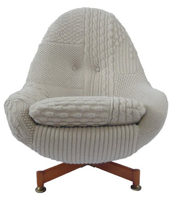 will+chair Sit On Knits! Custom Upholstered Sweater Chairs By Melanie Porter.