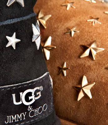 starlit+detail Jimmy Choo Capsule Collection For UGG. Some Cozy Couture Kickass Boots.