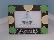 "Brothers" Picture Frame