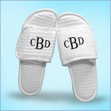 Monogrammed Slippers