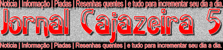 Jornal Cajazeiras 5 - Oferecimento: Sergio do Ilê.