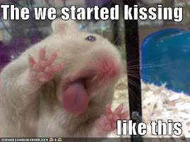 Hammie's first kiss