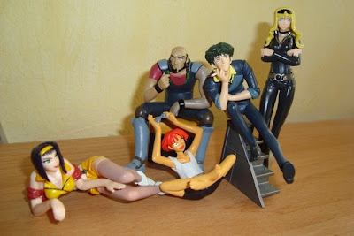 Toy-rockz: Bandai Cowboy Bebop Gashapon figures anime sunrise