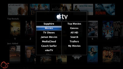 Apple TV se Debride avec aTV Flash mainscreen Apple TV se Debride avec aTV Flash