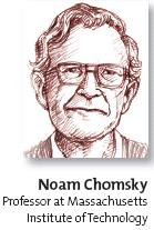 Noam Chomsky, Professor at Massachusetts Institute of Technology