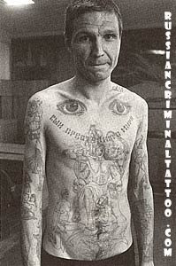 Russian criminal tattoo