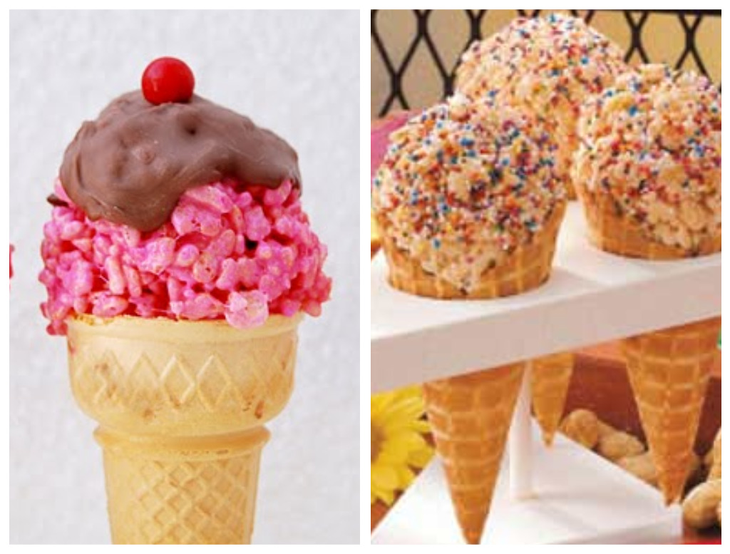 Ice Cream Cones And Cotton Candy Celebrations at Home