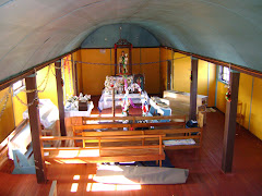 Vista interior de la capilla