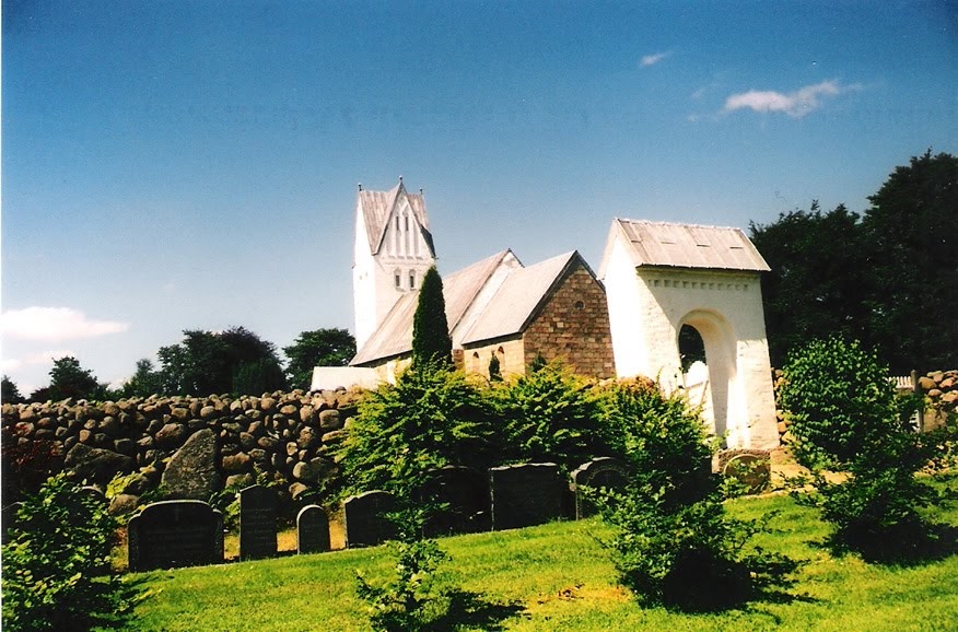 Church and Manor in Denmark Borris church / Borris kirke, Bølling