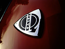 New nose badge on car.