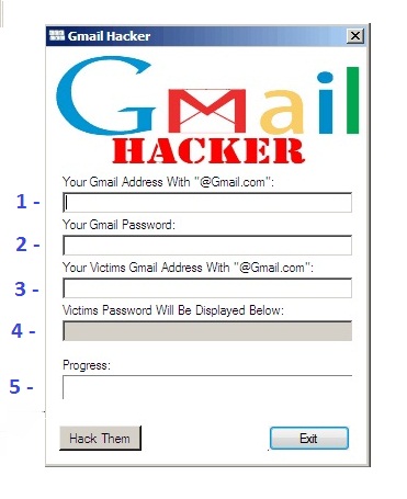 senha gmail hacker