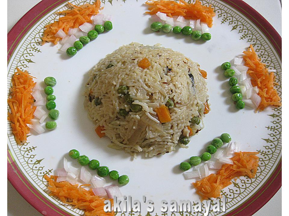 Carrot Peas Pulao Learningtocook