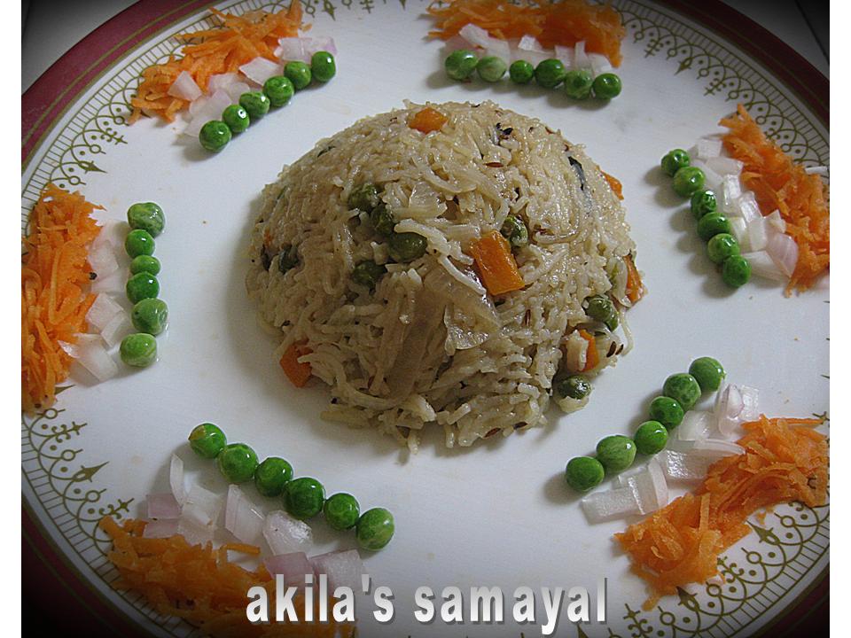 Carrot Peas Pulao Learningtocook