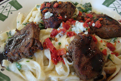 Steak Alfredo
