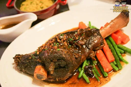 slow-braised australian lambshank