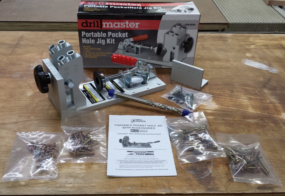  : Drill Master 96264 Portable Pocket Hole Jig out of the box review