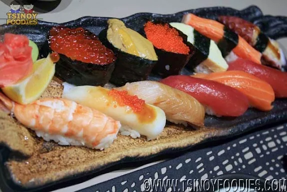 mixed sushi