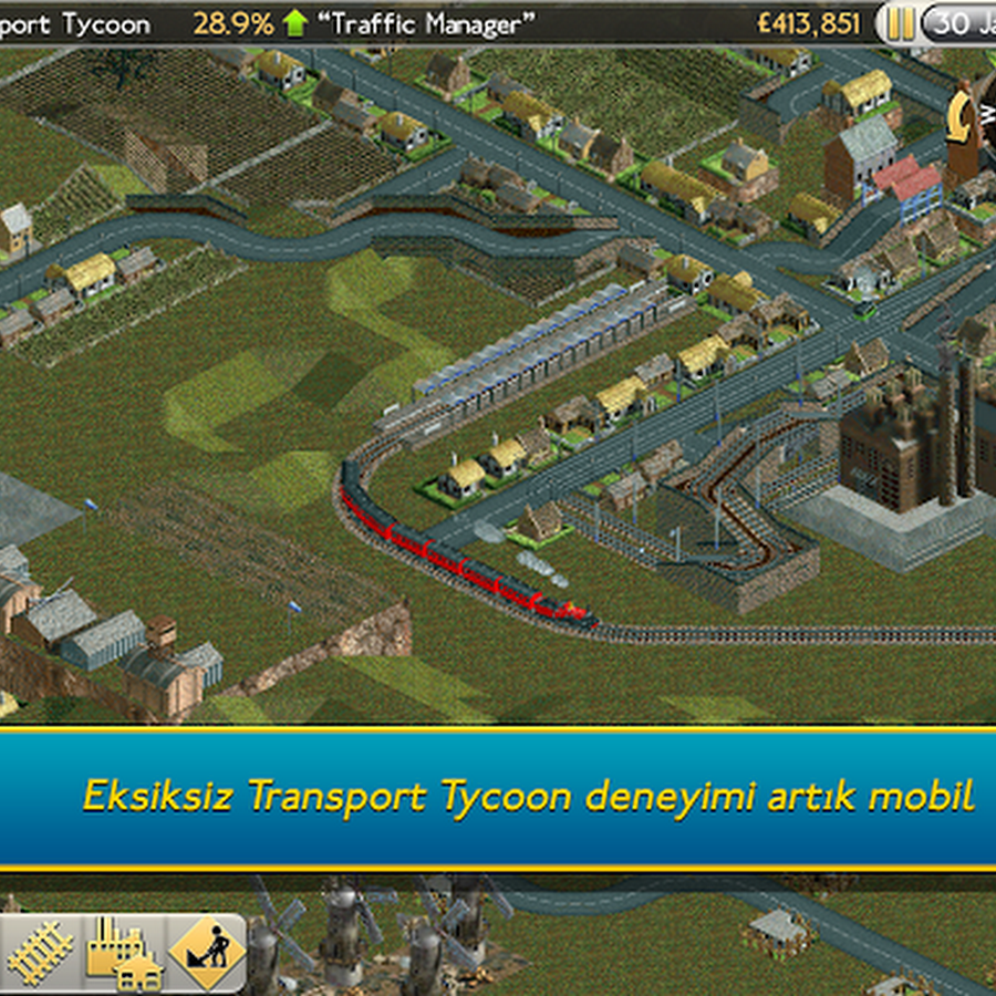 Transport Tycoon v0.22.1108 Android oyunu 