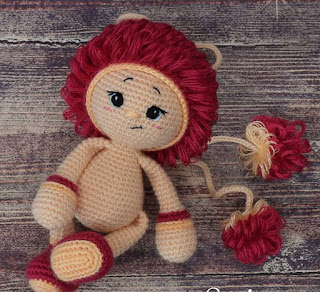 PATRON GRATIS MUÑECO LEON AMIGURUMI 42310