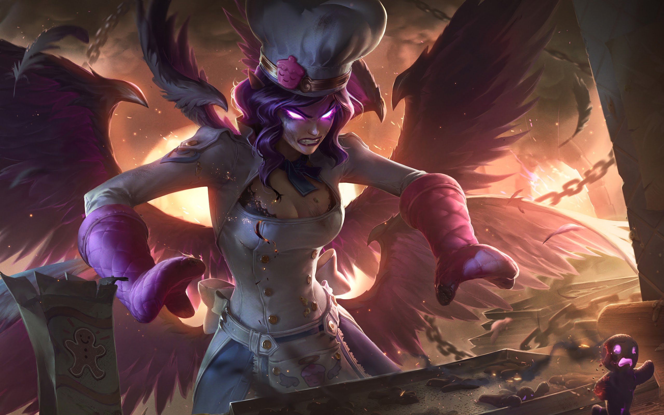 Sinful Succulence Splash Art, New Update, LoL, 8K, 44