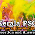 Kerala PSC General Knowledge Question and Answers - 108