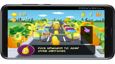 1 Banana Running  mobile games for android 800x450