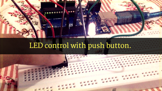 Arduino Code to interface push button to ON & OFF a LED - Chip Logics