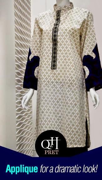 Latest Stylish Summer Dresses Presented By QnH Fashion Collection ...