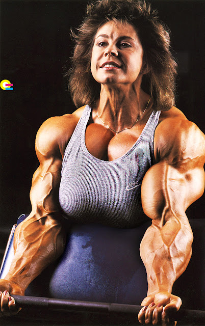 Female muscle morph