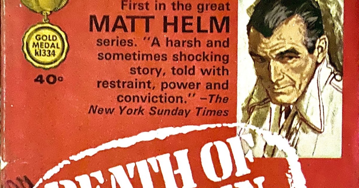 Paperback Warrior Matt Helm 01 Death of a Citizen