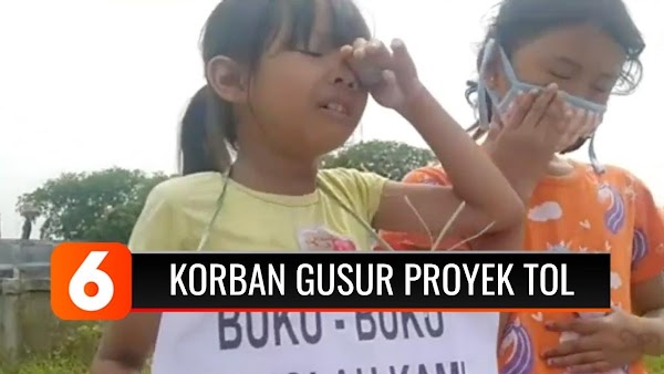 Korban Gusuran Proyek Tol Jokowi Minta-minta di Jalan, Butuh Makan dan Duit