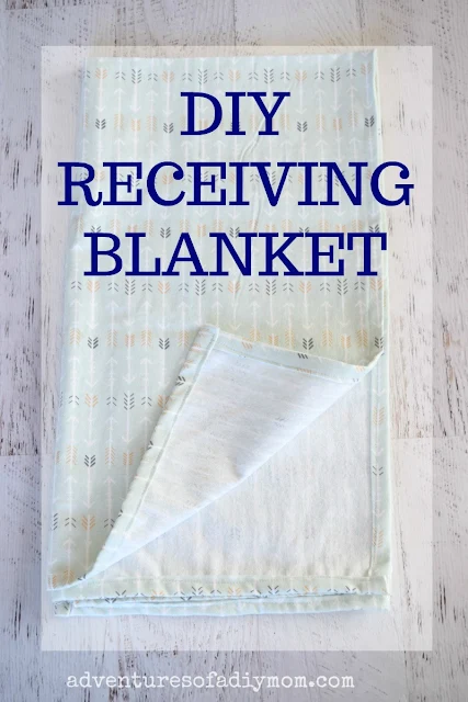 DIY receiving blanket