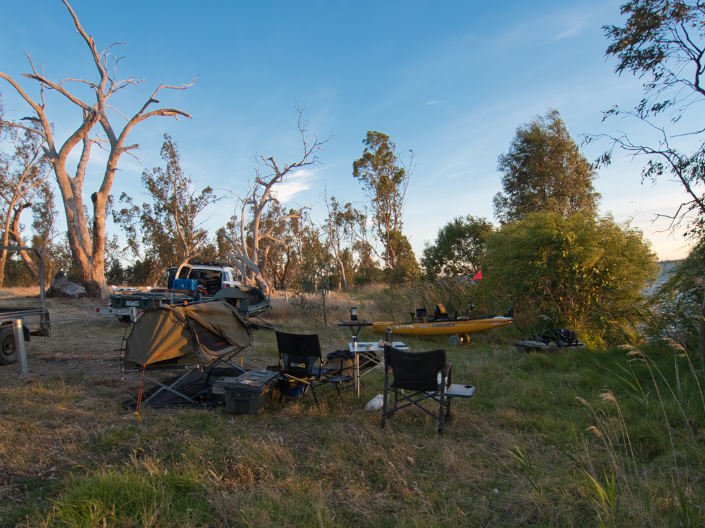 Wayne Ryan's blog Lake Mulwala Kayak Fishing