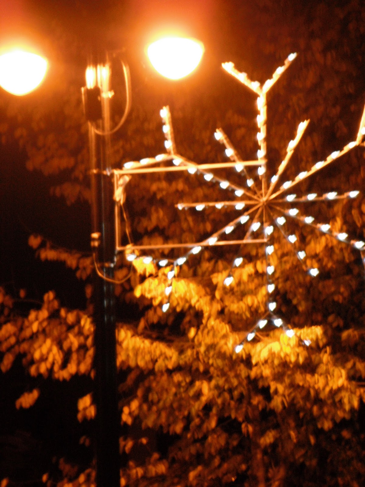 Santa Ricky blogspot Peace Candle Lighting, Easton PA