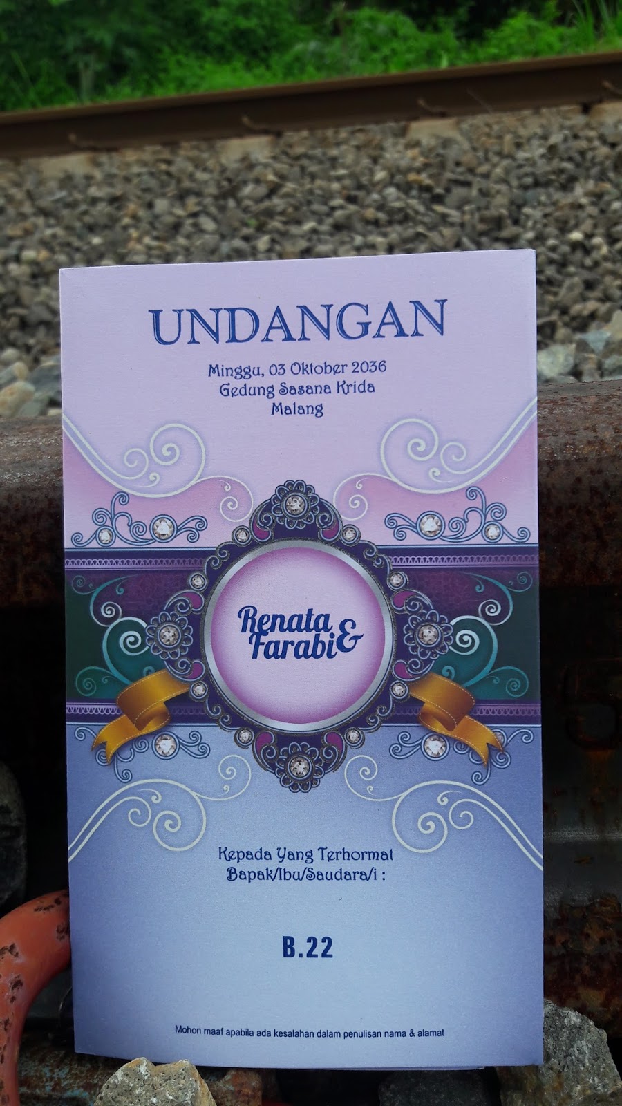 Undangan Pernikahan Murah Rp 1200 byar 22