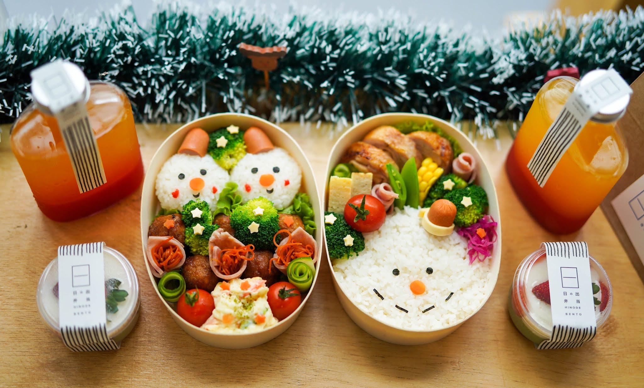 Hinode Bento 1,000 bentos, 1,000 smiles this Christmas for