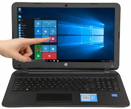 Display: 15.6 inches Touch Display Processor:Intel Celeron N2840, Dual core processor Memory:4GB Ram & 500GB Hard disk Operating System: Windows 10 Graphics: