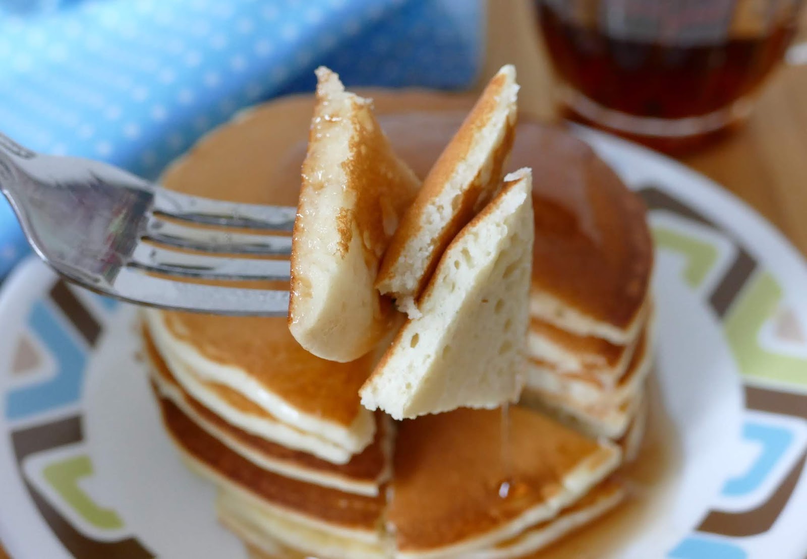 Easy Homemade From Scratch Pancakes Recipe