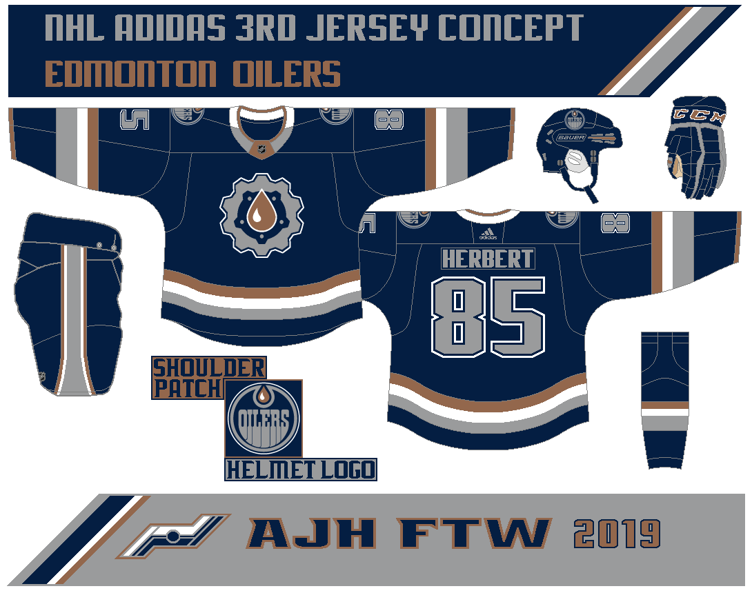 AJH Hockey Jersey Art: Hamilton Bulldogs Concept