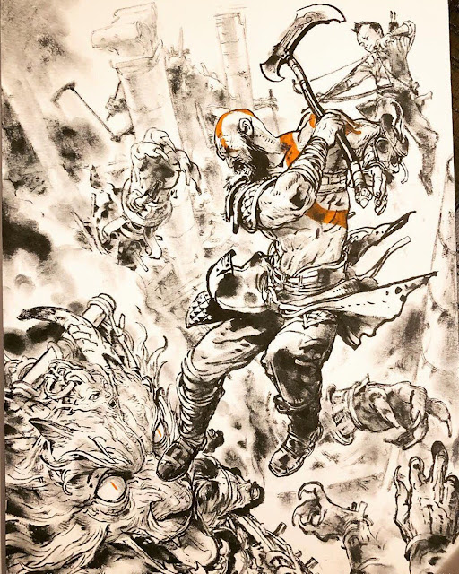 The Geeky Nerfherder Artist Spotlight The Art Of . . . Kim Jung Gi