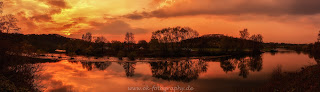 Ruhrtal Witten Sonnenuntergang Spiegelung Nikon Olaf Kerber